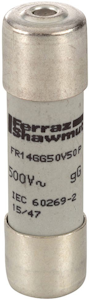 Цилиндрические предохранители gG 14 x 51 - 500 - 690 В АС +10%